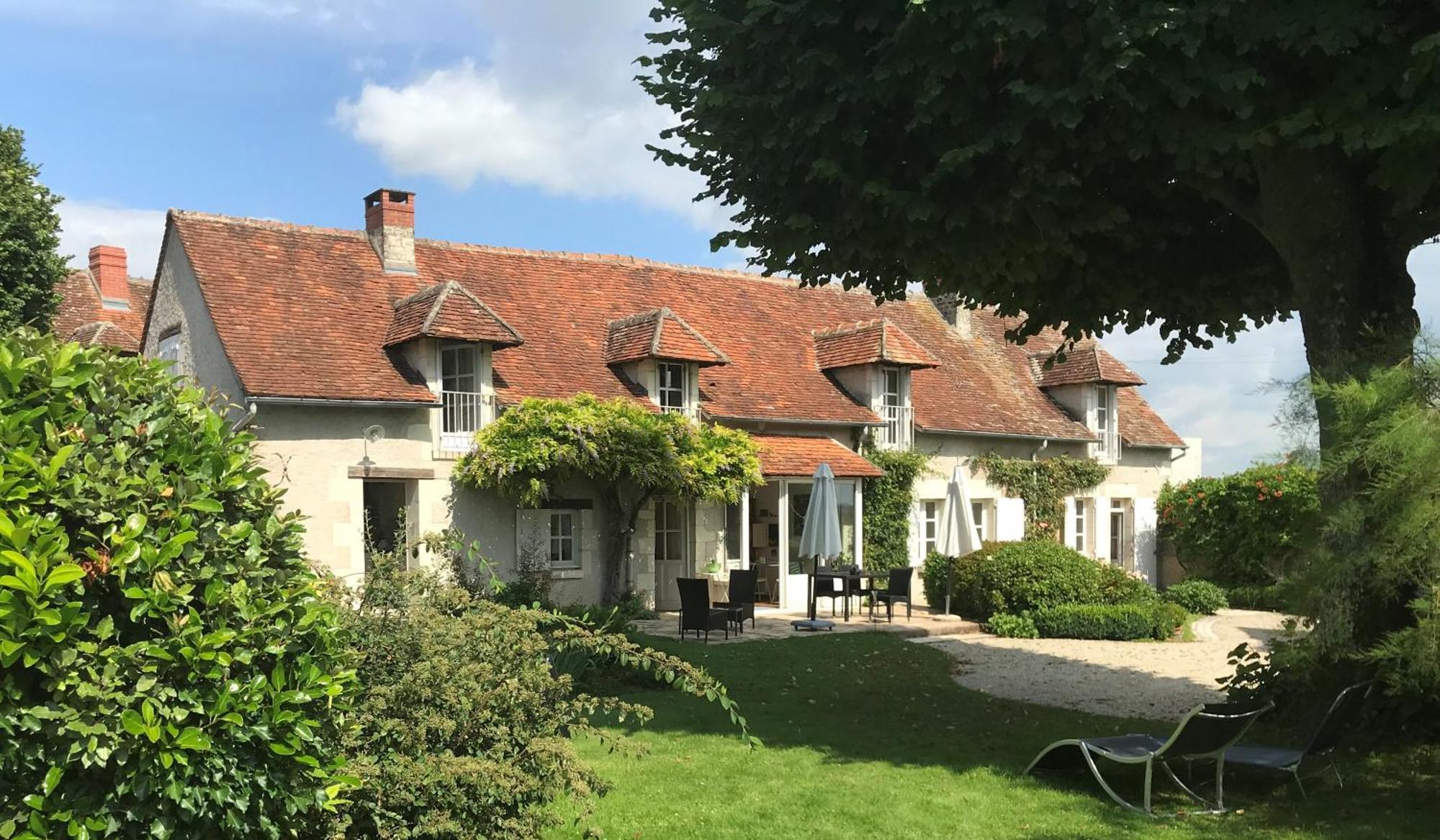 La Mauverniere, 2 Gites Independants, 1 Grande Piscine Exterieure, Jardin Arbore Descartes Exteriör bild